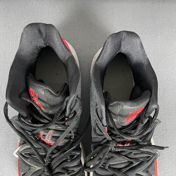 Nike Kyrie 5 Shoes Mens Size 13 Black Red Basketball Sneakers Zoom AO2918-600 - Picture 8 of 16